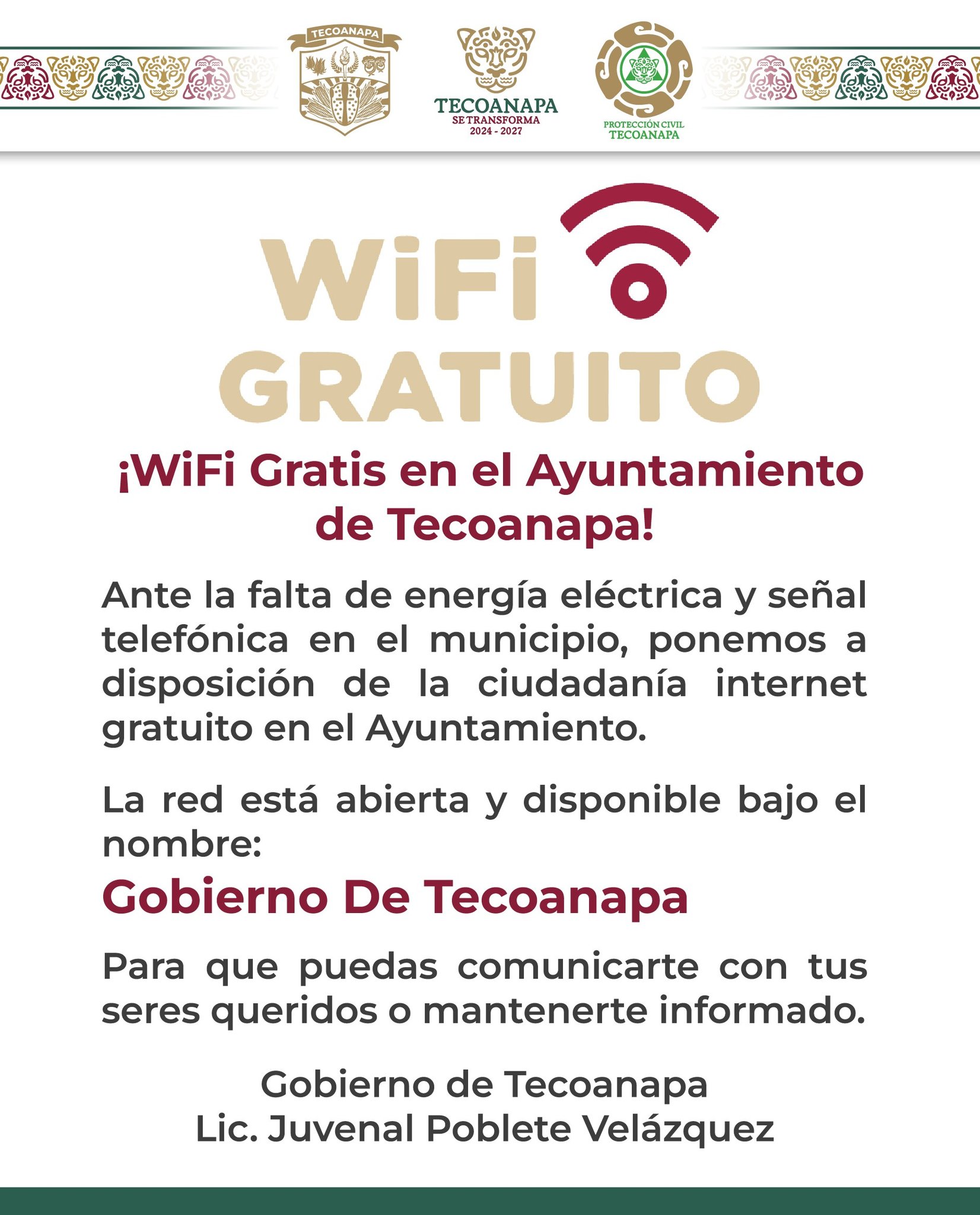 Wifi Gratuito