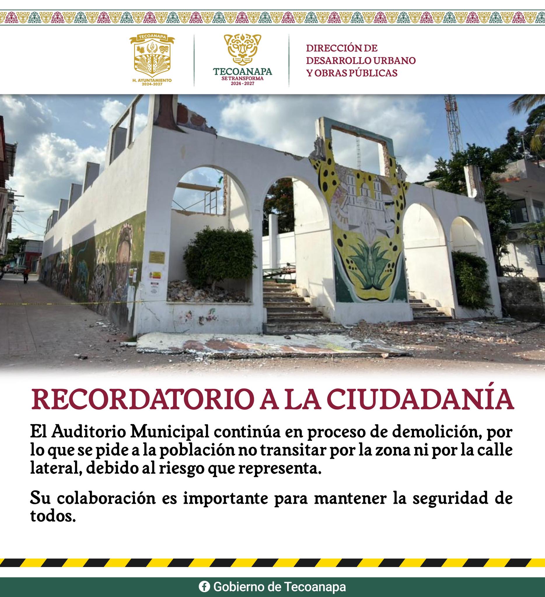 Aviso a la ciudadanía